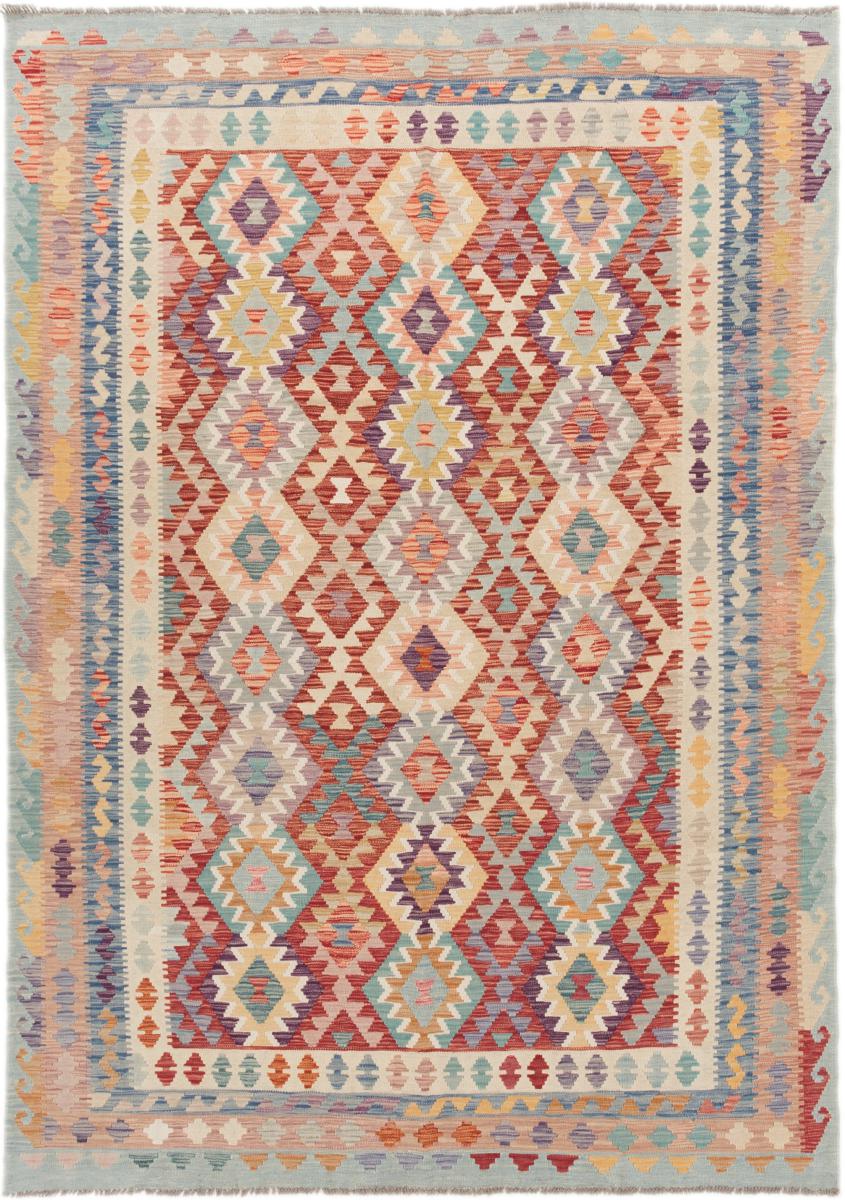 Tapete afegão Kilim Afegão 290x210 290x210, Tapete persa Tecido à mão