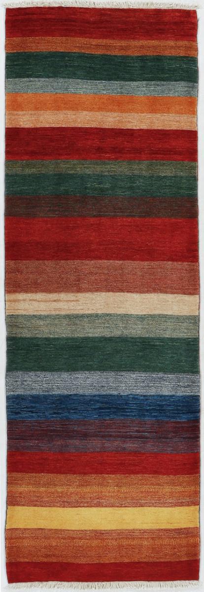 Tapis persan Persan Gabbeh Loribaft 255x85 255x85, Tapis persan Noué à la main