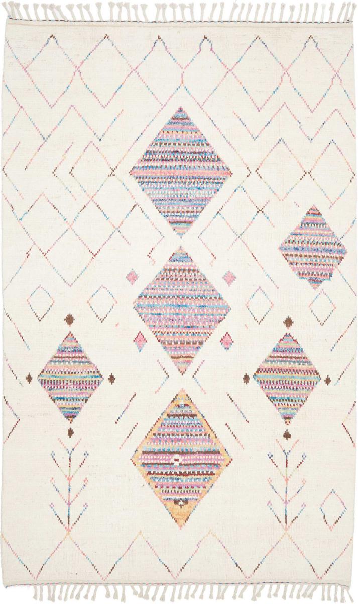 Afghan rug Berber Maroccan Style 9'7"x6'0" 9'7"x6'0", Persian rug Hand-knotted
