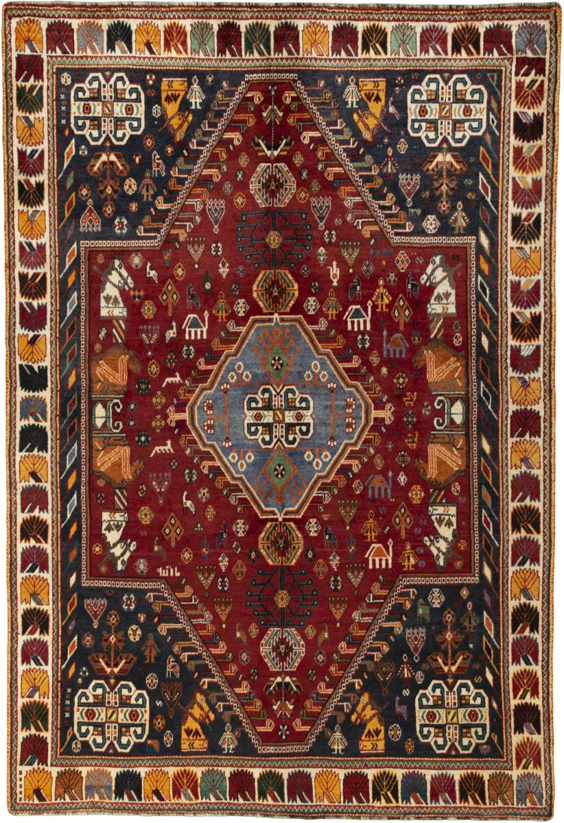 Perserteppich Shiraz 262x176 262x176, Perserteppich Handgeknüpft