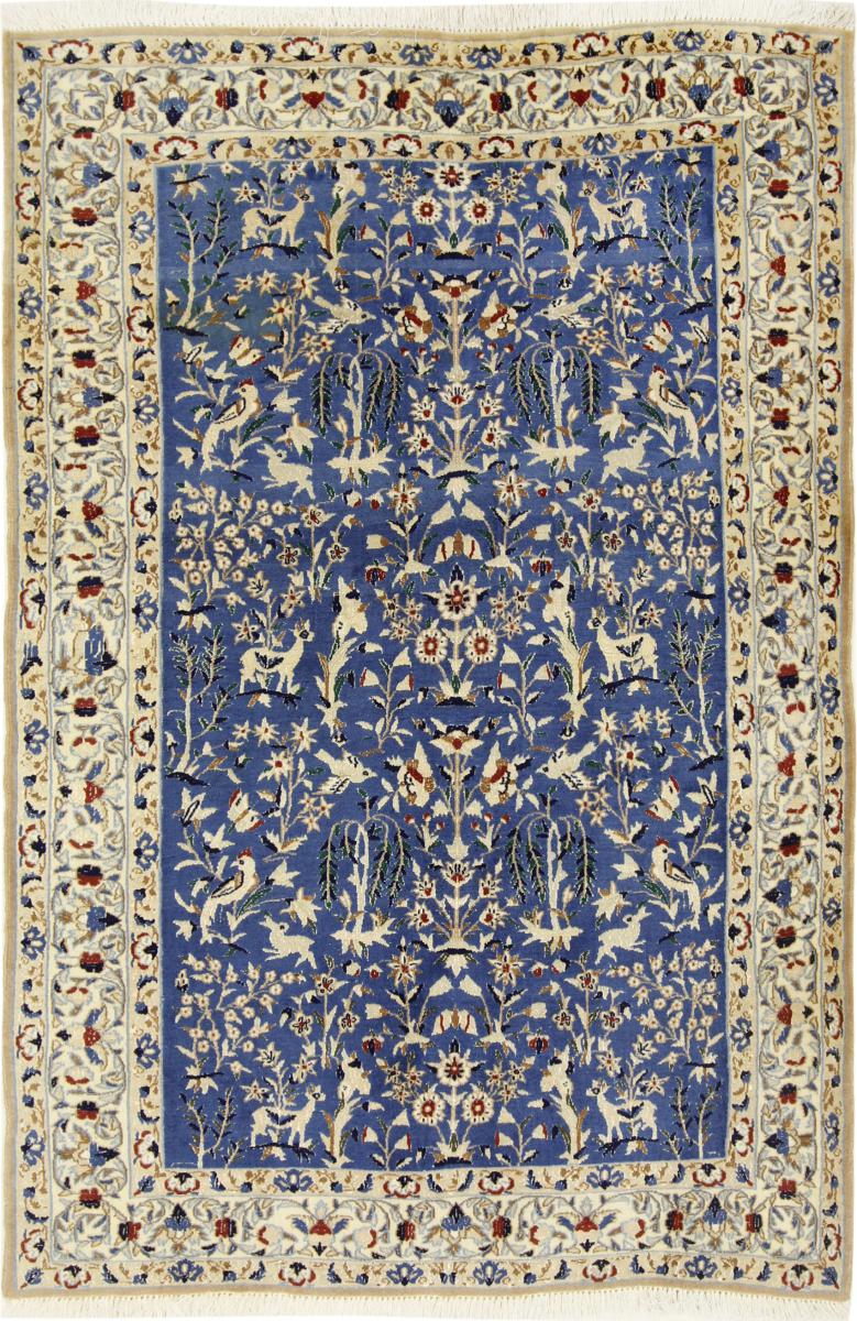 Alfombra persa Nain 161x115 161x115, Alfombra persa Anudado a mano