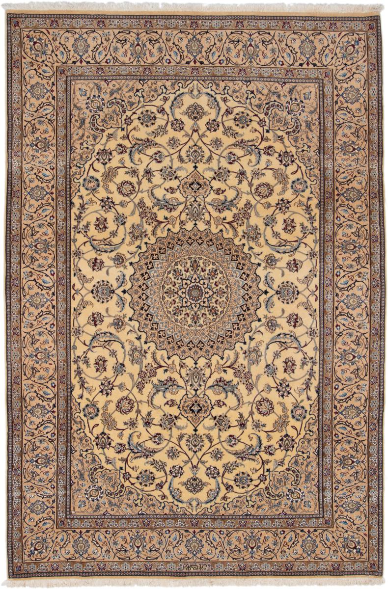 Tapis persan Naïn 9La 297x196 297x196, Tapis persan Noué à la main