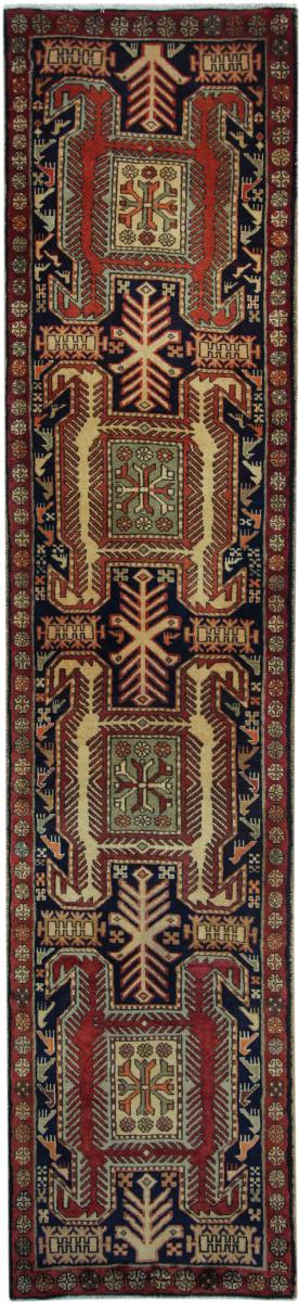 Tappeto persiano Meshkin 284x66 284x66, Tappeto persiano Annodato a mano