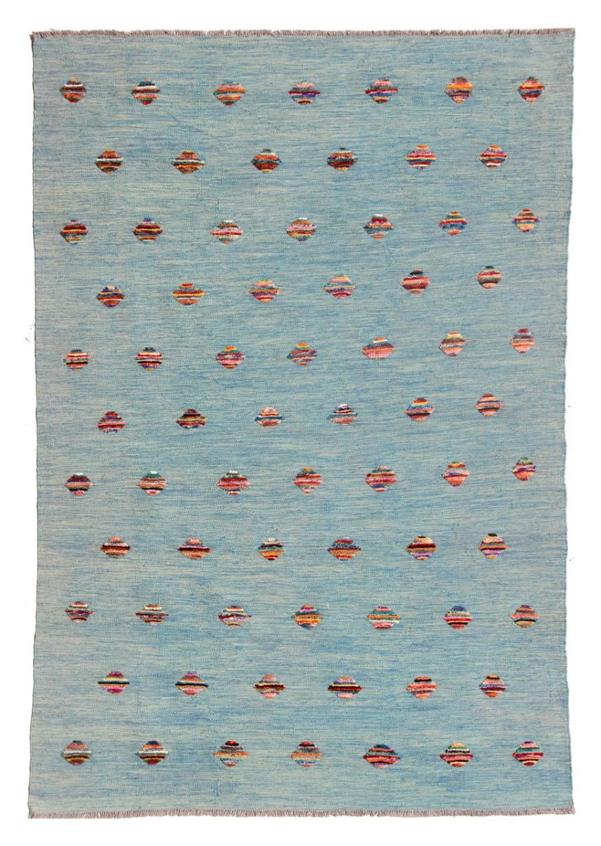 Alfombra afgana Kilim Afghan Nimbaft Edition 236x161 236x161, Alfombra persa Tejido a mano