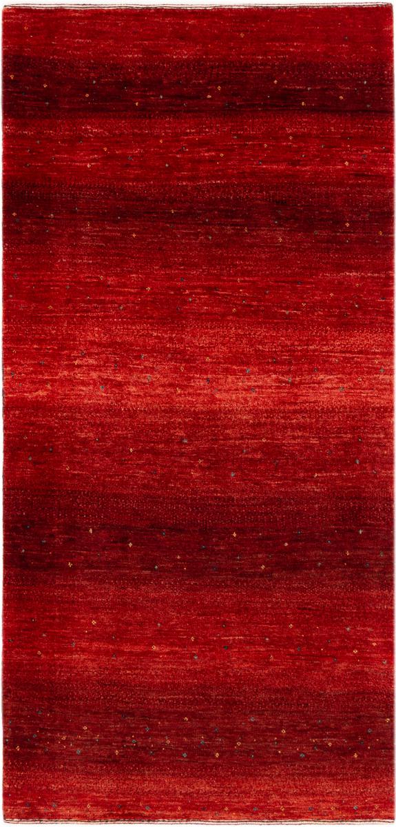 Tapis persan Persan Gabbeh Loribaft Atash 195x94 195x94, Tapis persan Noué à la main