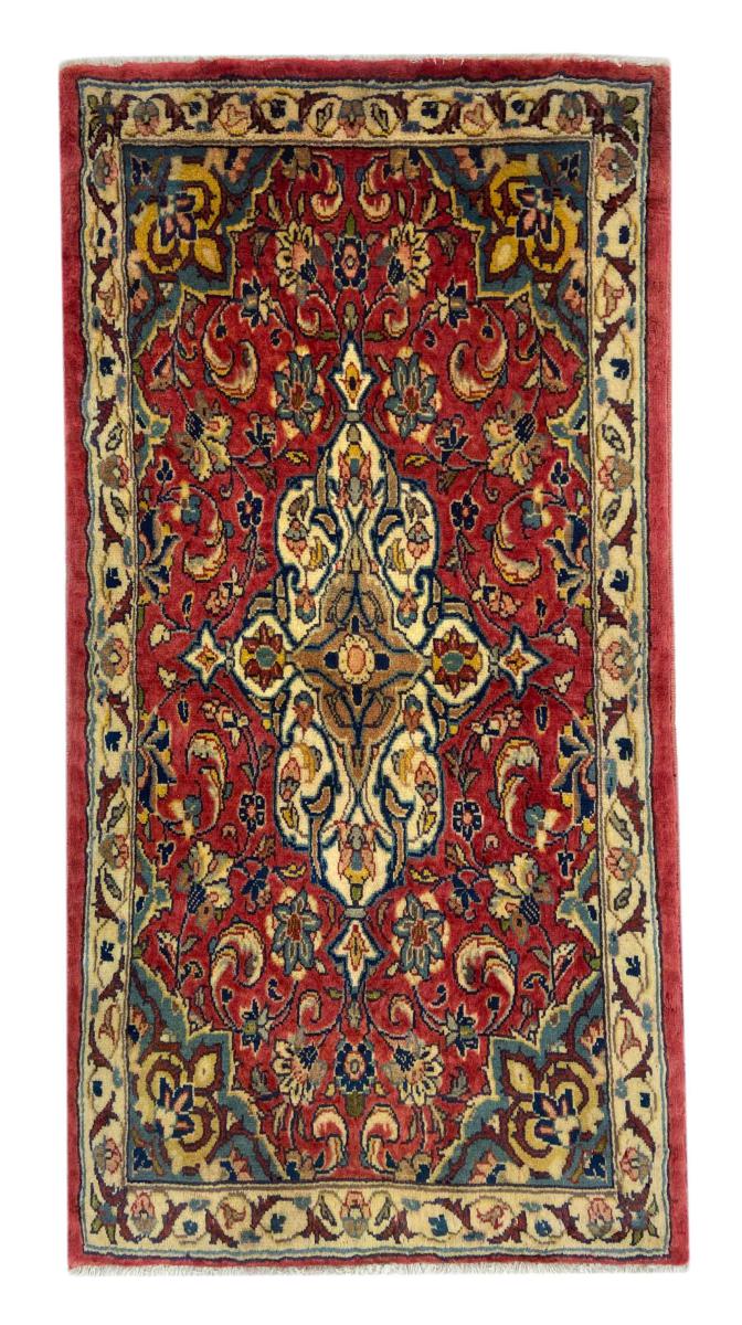 Perserteppich Sarough 123x63 123x63, Perserteppich Handgeknüpft