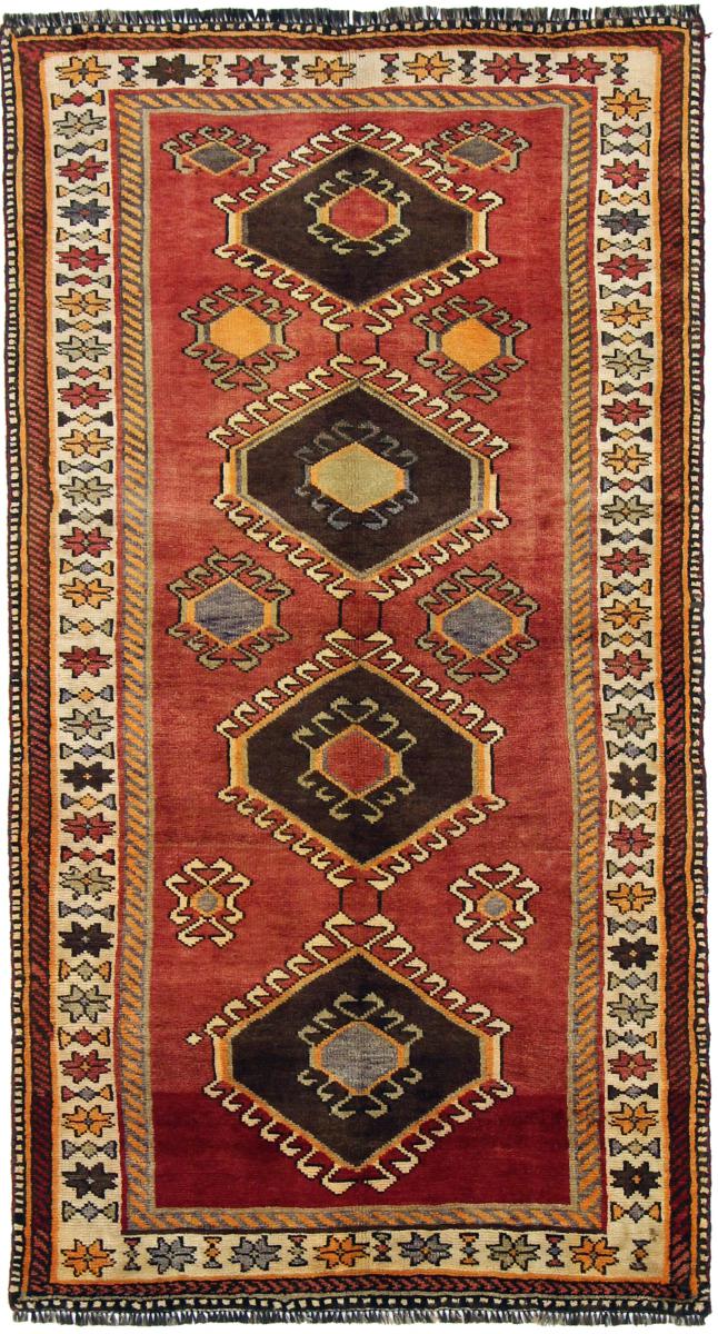 Persisk tæppe Shiraz 205x113 205x113, Persisk tæppe Knyttet i hånden