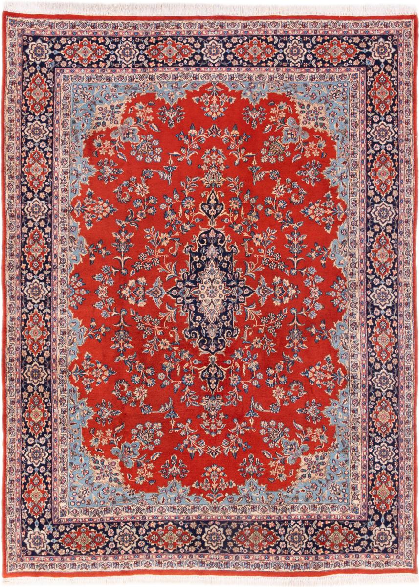 Persisk tæppe Kerman Gammel 335x241 335x241, Persisk tæppe Håndknyttet