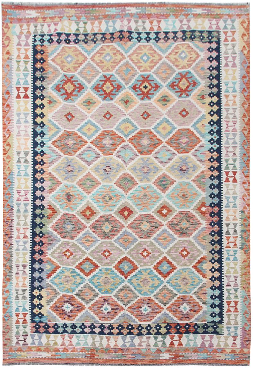 Tapete afegão Kilim Afegão 296x203 296x203, Tapete persa Tecido à mão