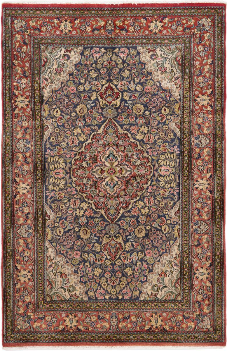 Tapis persan Ghom Kork 162x107 162x107, Tapis persan Noué à la main