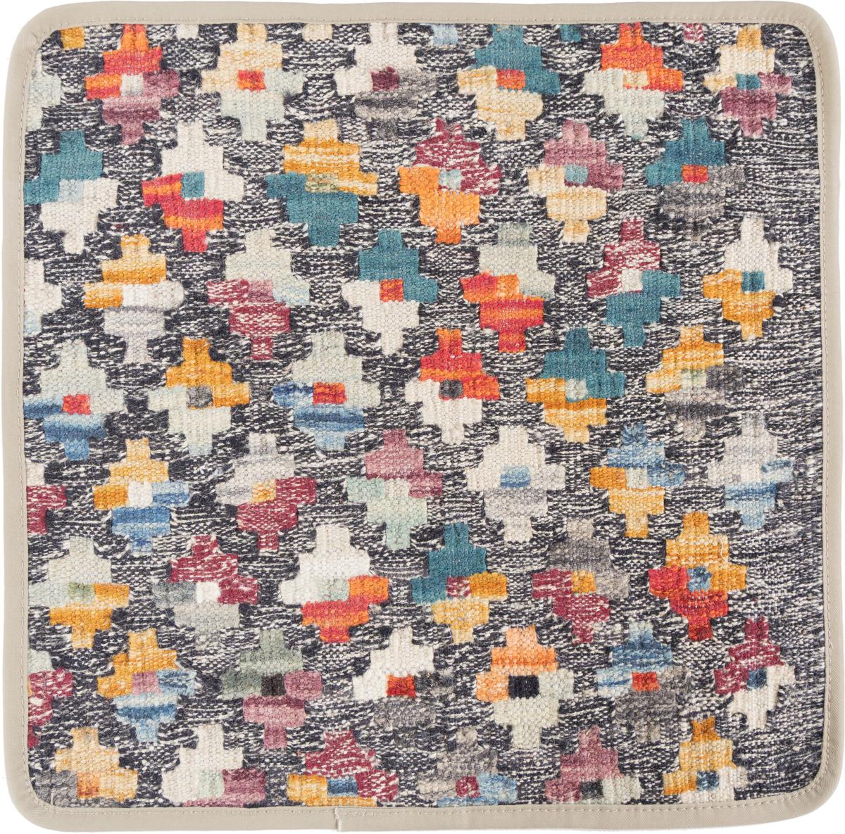 Afghanischer Teppich Kelim Afghan Kissenbezug 40x40 40x40, Perserteppich Handgeknüpft