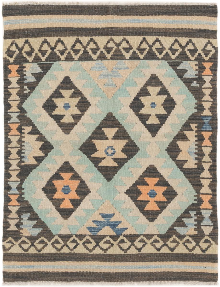 Tapete afegão Kilim Afegão 104x88 104x88, Tapete persa Tecido à mão