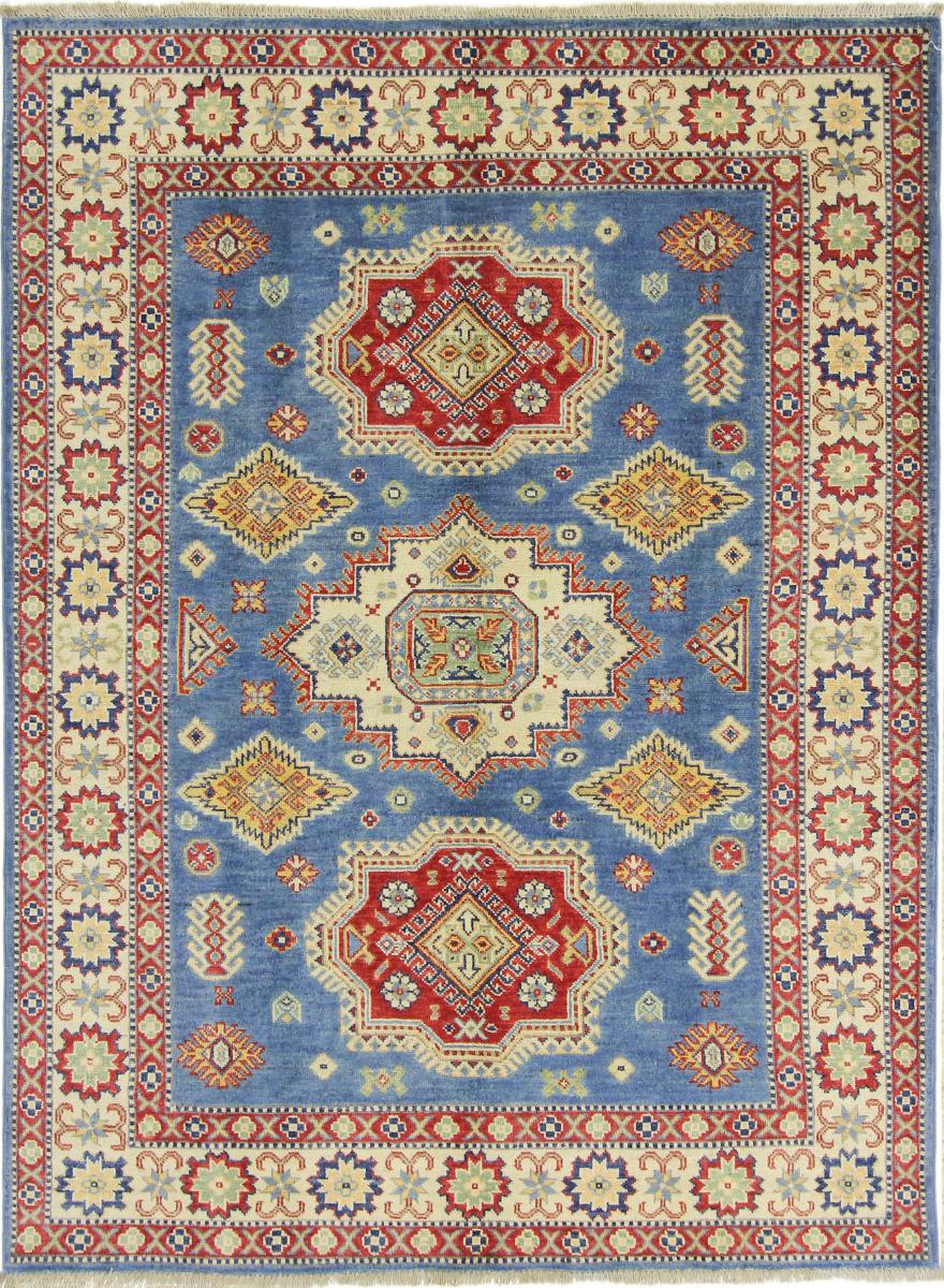 Tapis afghan Kazak 211x158 211x158, Tapis persan Noué à la main