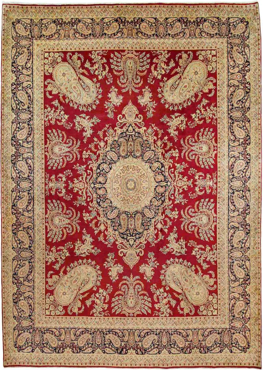 Perserteppich Kerman 407x296 407x296, Perserteppich Handgeknüpft
