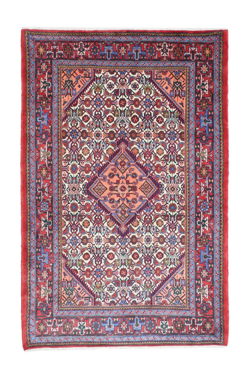 Persian rug Hamadan 209x141 209x141, Persian rug Hand-knotted