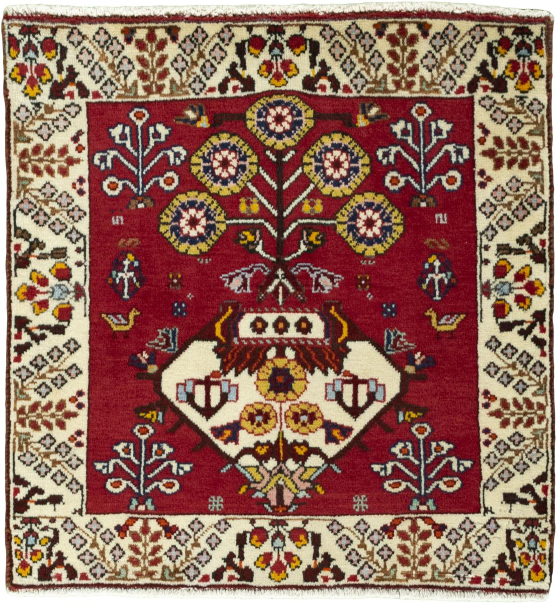 Persian Rug Shiraz 66x66 66x66, Persian Rug Knotted by hand