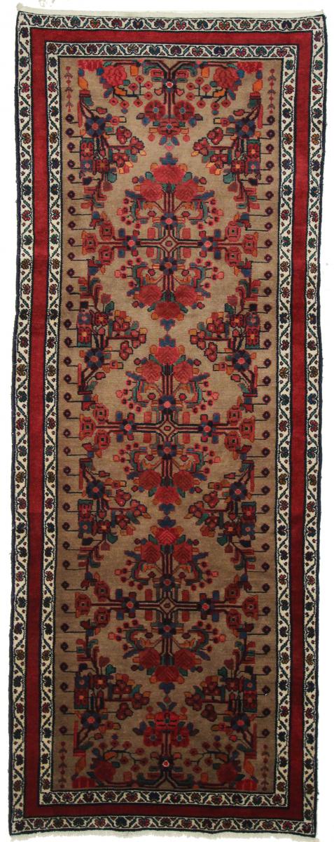 Persisk tæppe Hamadan 306x114 306x114, Persisk tæppe Knyttet i hånden