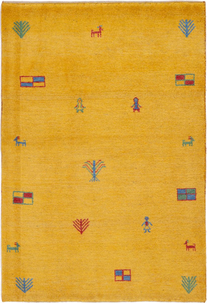 Persian Rug Persian Gabbeh Nomad 151x99 151x99, Persian Rug Knotted by hand