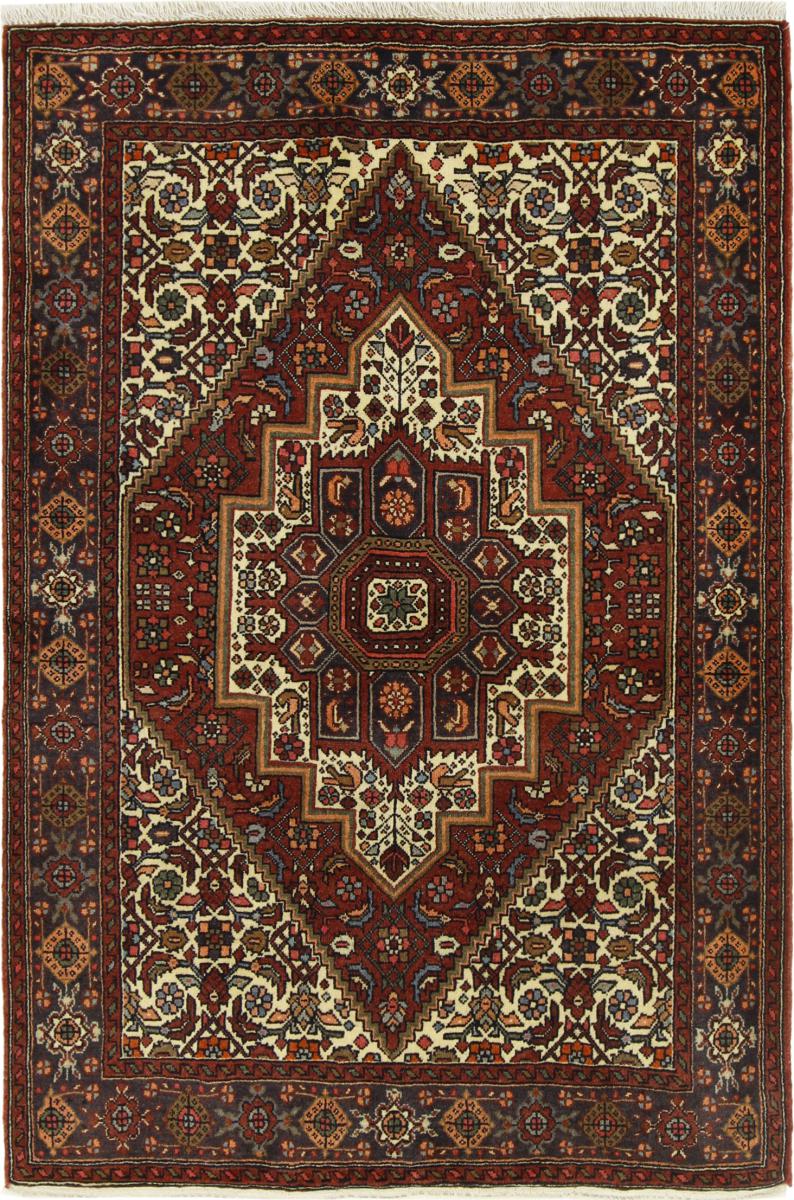 Tapis persan Gholtogh 158x103 158x103, Tapis persan Noué à la main