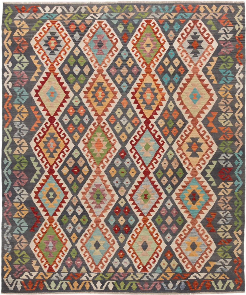 Tapete afegão Kilim Afegão 303x254 303x254, Tapete persa Tecido à mão