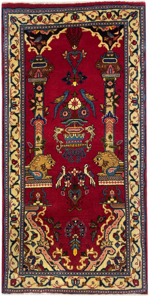 Perzisch tapijt Sarough 121x61 121x61, Perzisch tapijt Handgeknoopte