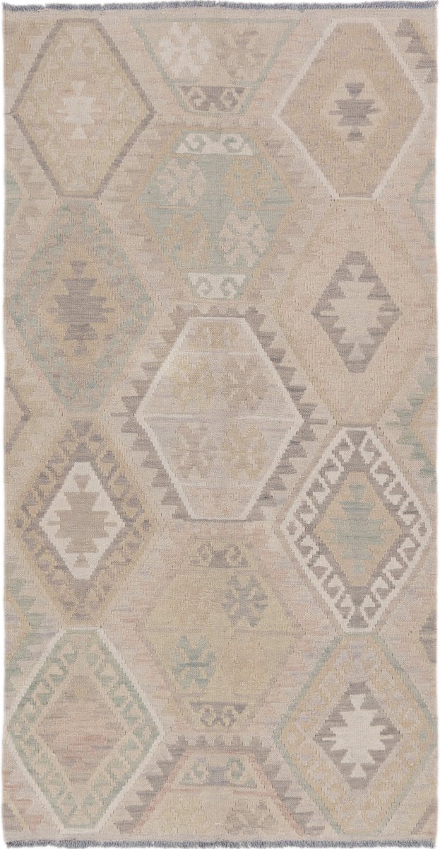 Afghansk teppe Kelim Afghan 196x103 196x103, Persisk teppe Håndvevd