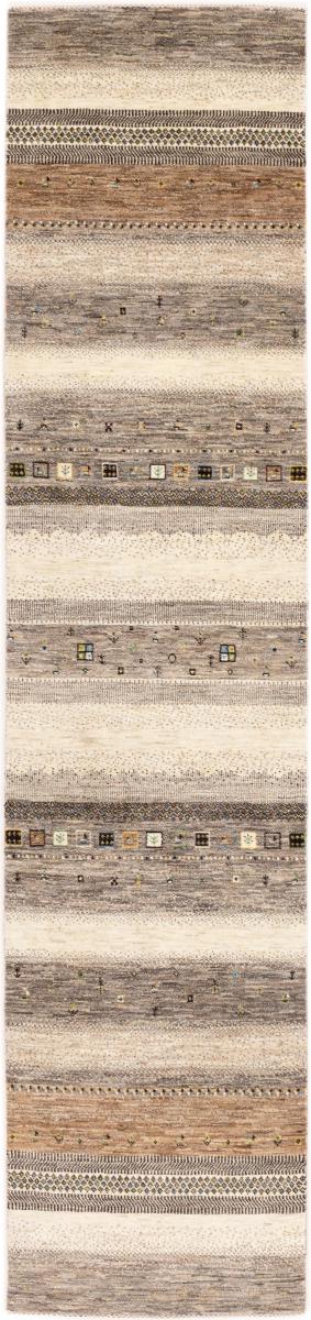 Persian Rug Persian Gabbeh Loribaft Tabiilbaft 11'7"x2'8" 11'7"x2'8", Persian Rug Knotted by hand