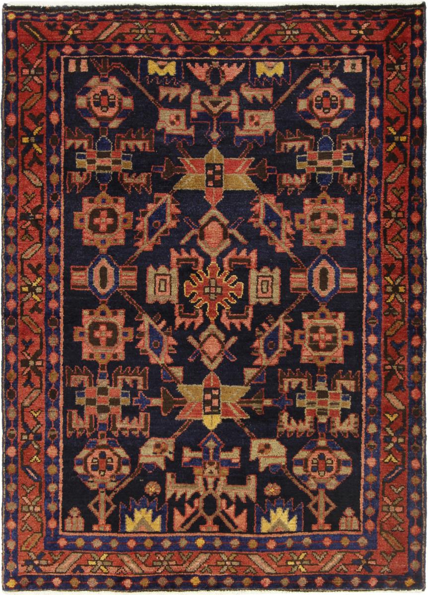 Alfombra persa Hamadan 146x109 146x109, Alfombra persa Anudado a mano