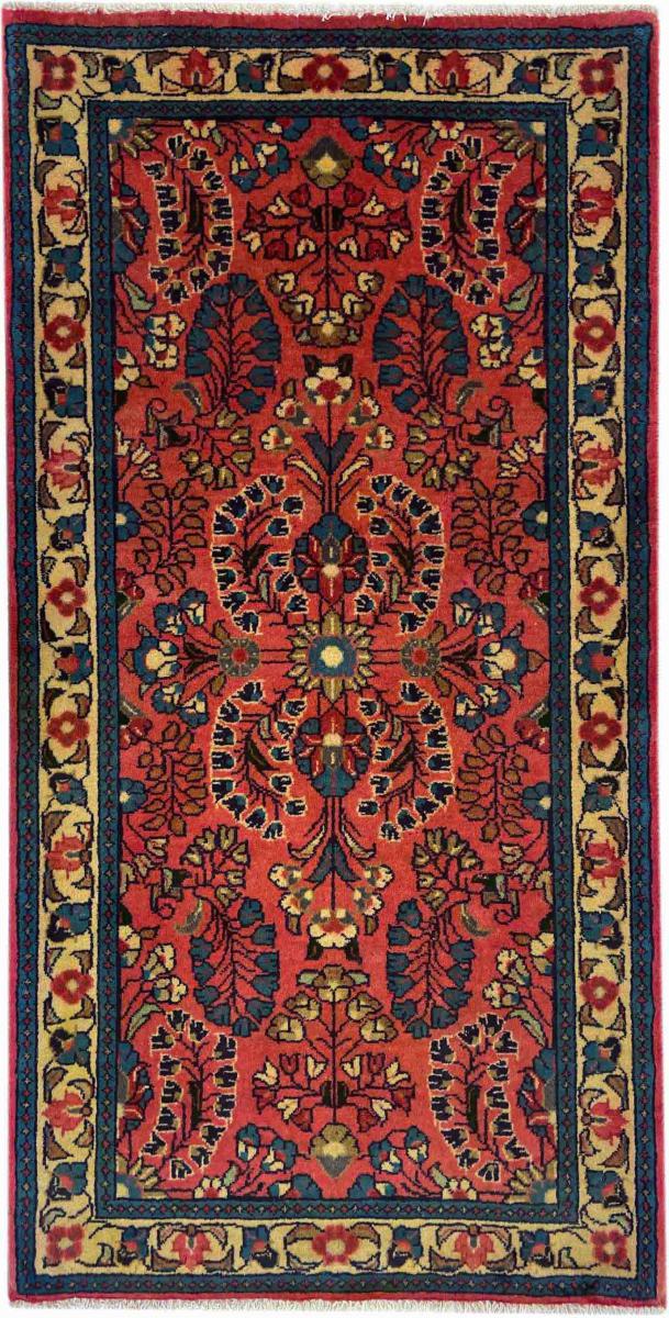 Persian Rug Sarouk 133x67 133x67, Persian Rug Knotted by hand