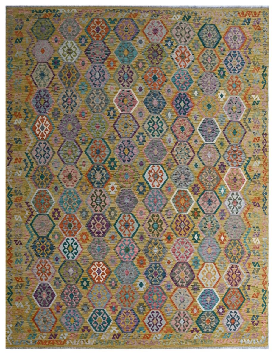 Dywan afgański Kilim Afghan 405x316 405x316, Dywan perski Ręcznie tkane