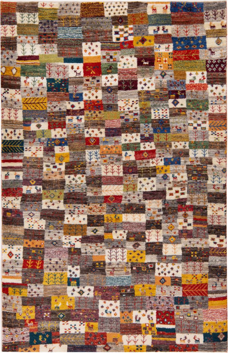 Persian Rug Persian Gabbeh Nomad 164x104 164x104, Persian Rug Knotted by hand