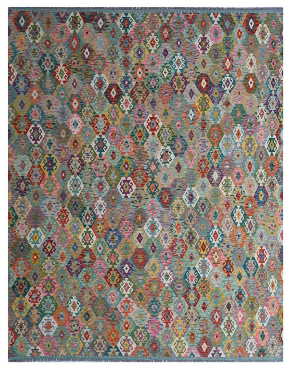 Dywan afgański Kilim Afghan 393x325 393x325, Dywan perski Ręcznie tkane