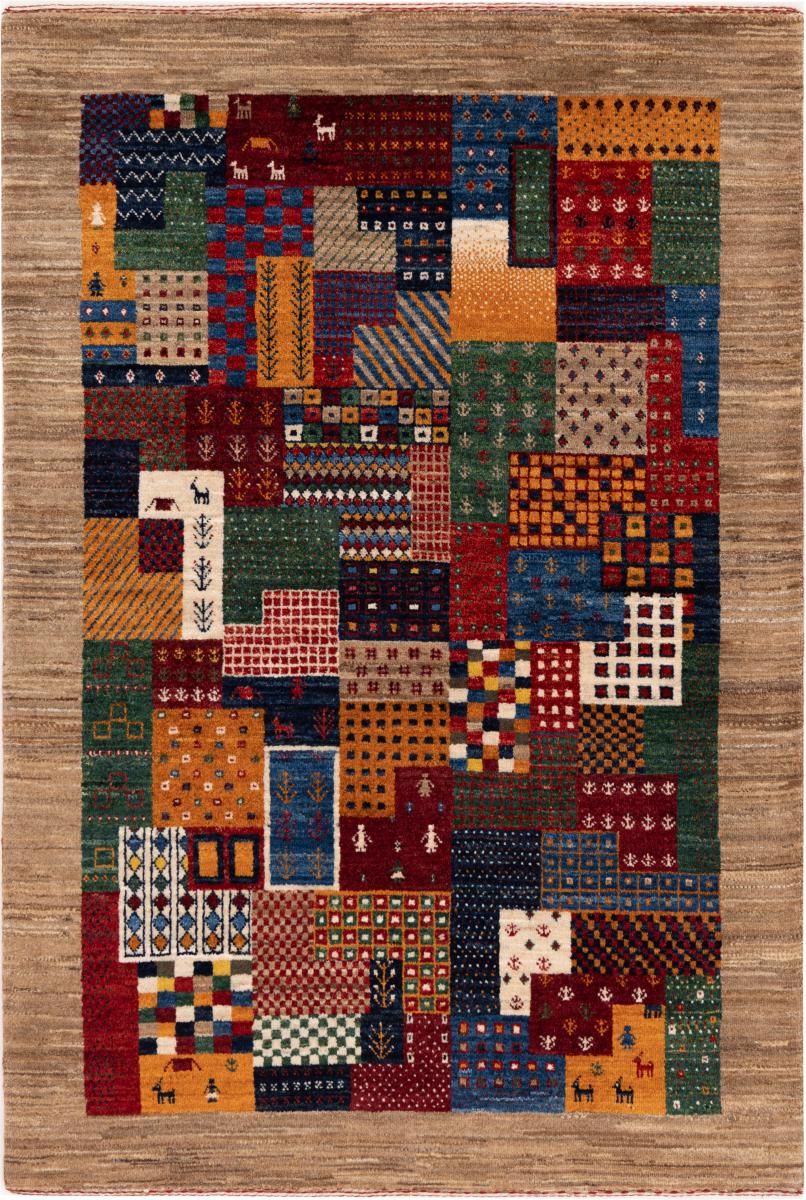 Perzisch tapijt Perzisch Gabbeh Loribaft Nowbaft 151x102 151x102, Perzisch tapijt Handgeknoopte