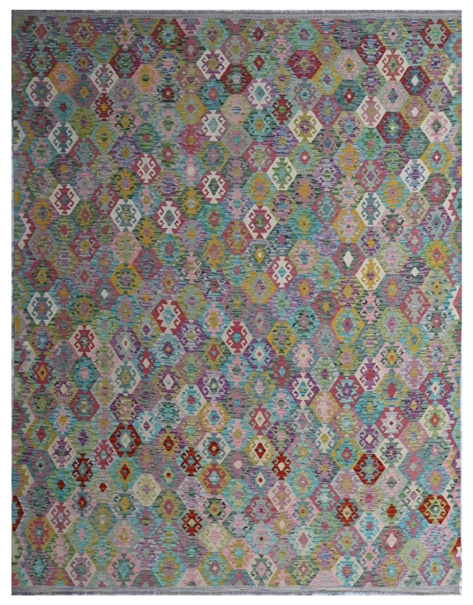 Dywan afgański Kilim Afghan 393x312 393x312, Dywan perski Ręcznie tkane