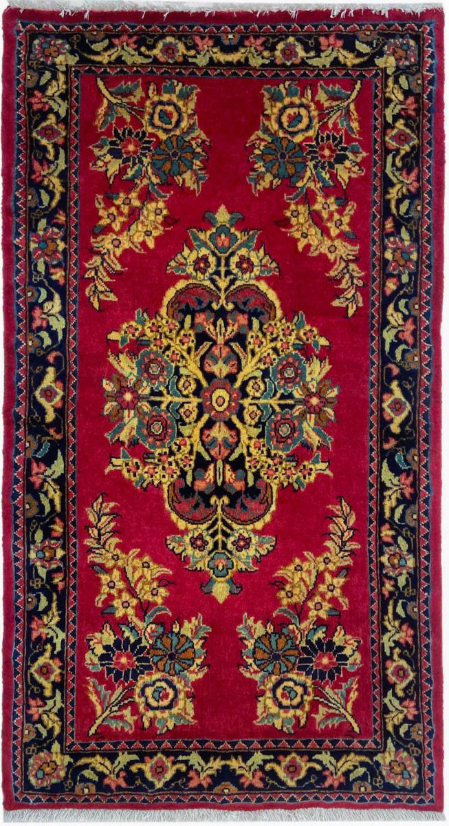 Persisk tæppe Sarough 115x64 115x64, Persisk tæppe Knyttet i hånden