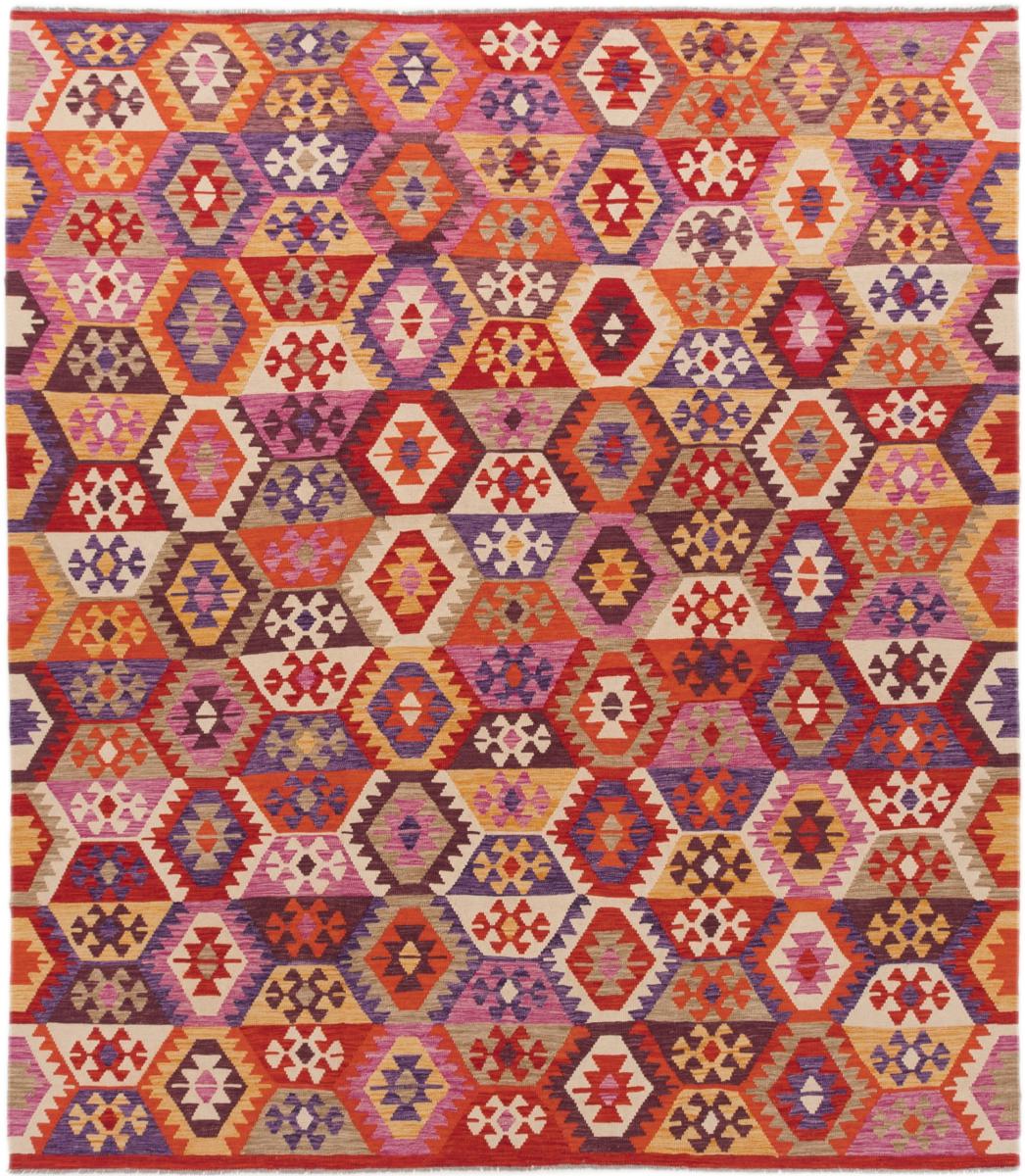 Tapete afegão Kilim Afegão 299x264 299x264, Tapete persa Tecido à mão