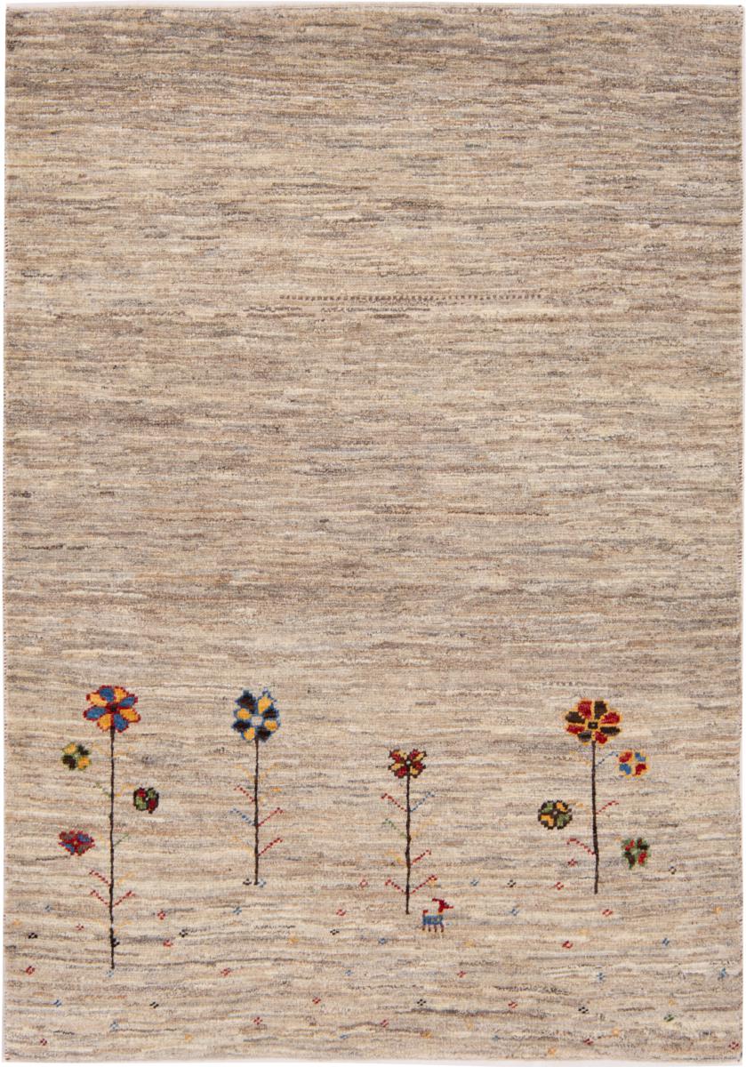 Tapis persan Persan Gabbeh Nomad 151x105 151x105, Tapis persan Noué à la main