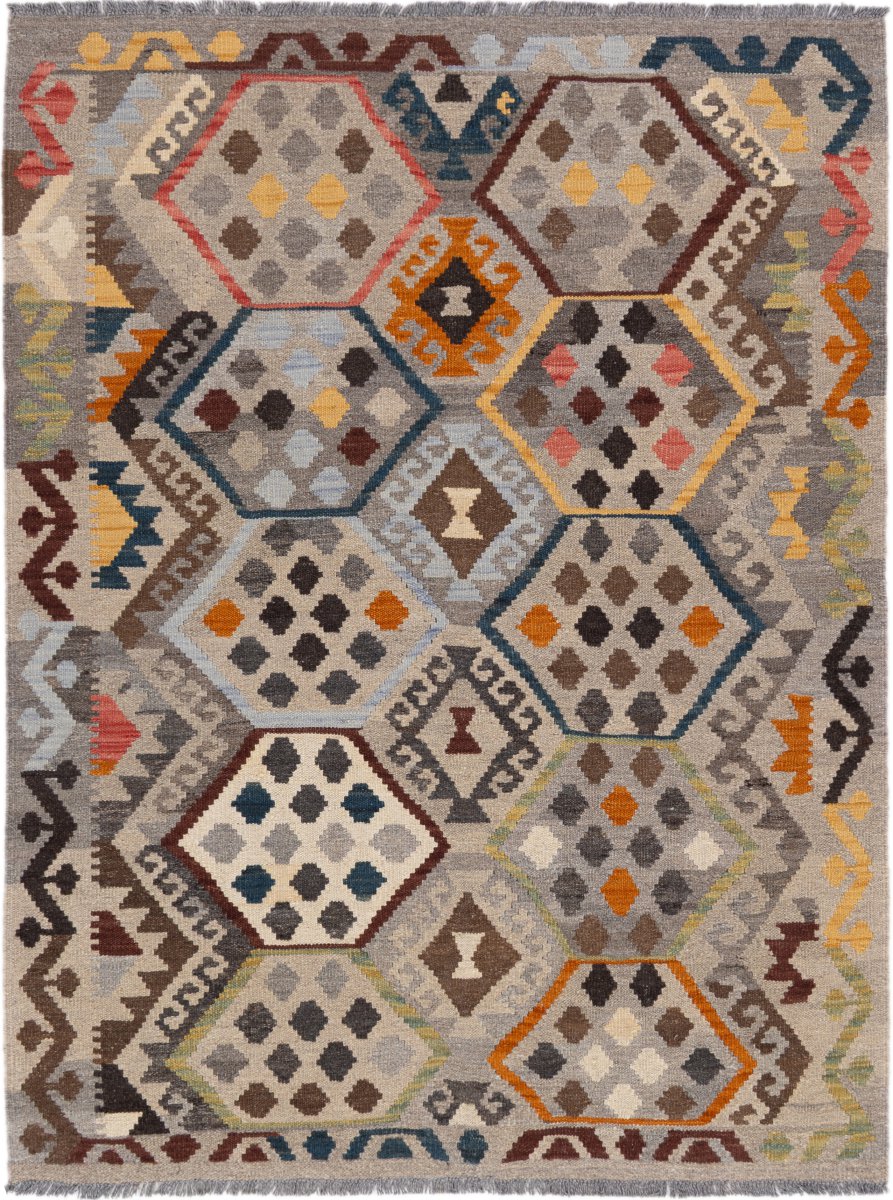 Afghansk matta Kilim Afghan 173x133 173x133, Persisk matta Handvävd