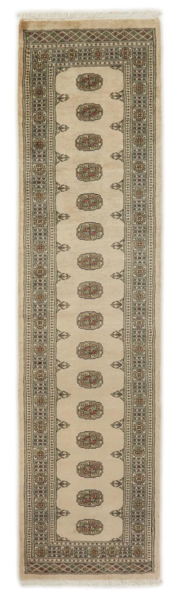 Pakistani rug Pakistan Buchara 3ply 10'1"x2'6" 10'1"x2'6", Persian rug Hand-knotted