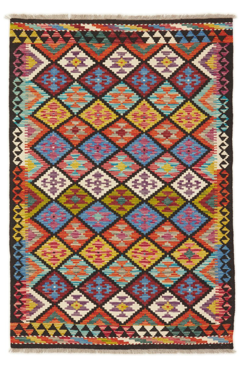 Afghan rug Kilim Afghan 6'1"x4'1" 6'1"x4'1", Persian rug Handwoven