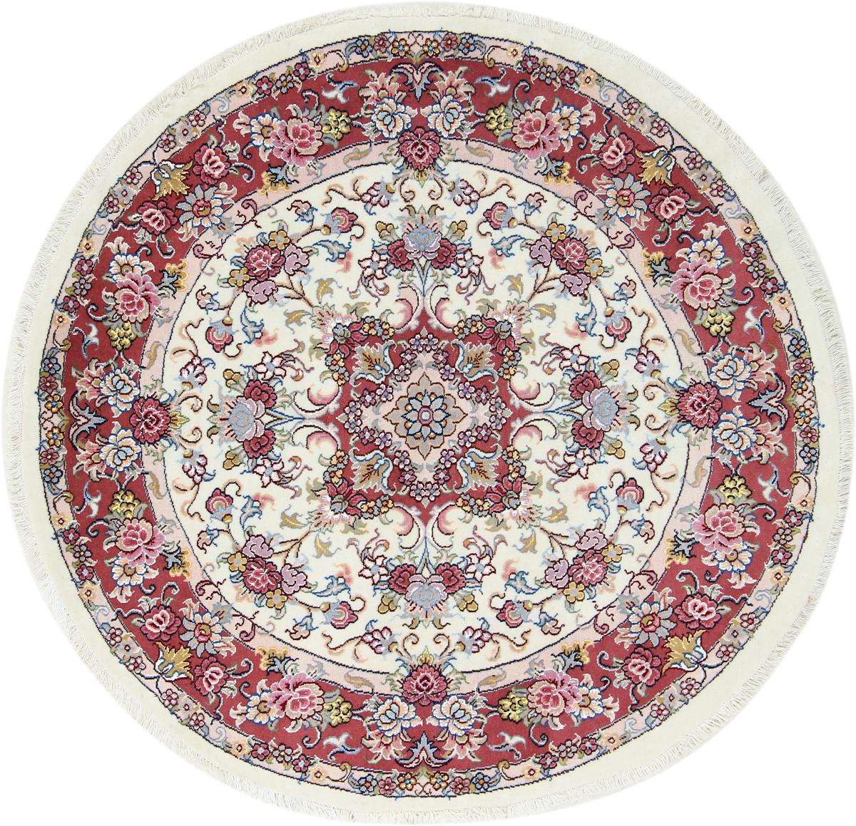 Perzsa szőnyeg Tabriz 150x150 150x150, Perzsa szőnyeg Kézzel csomózva