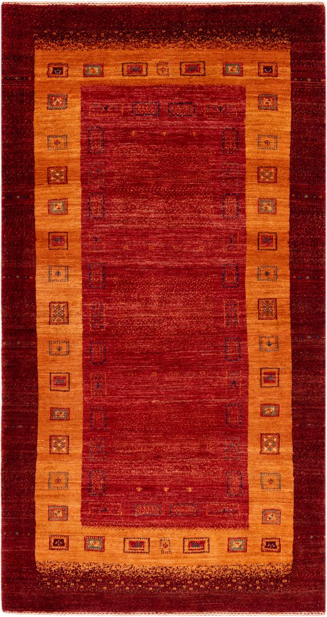 Tapis persan Persan Gabbeh Loribaft Essence 191x101 191x101, Tapis persan Noué à la main
