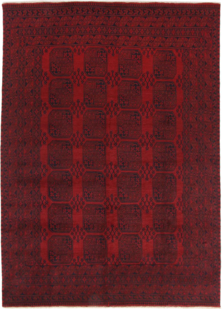 Afghanska mattan Afghan Akhche 341x243 341x243, Persisk matta Knuten för hand