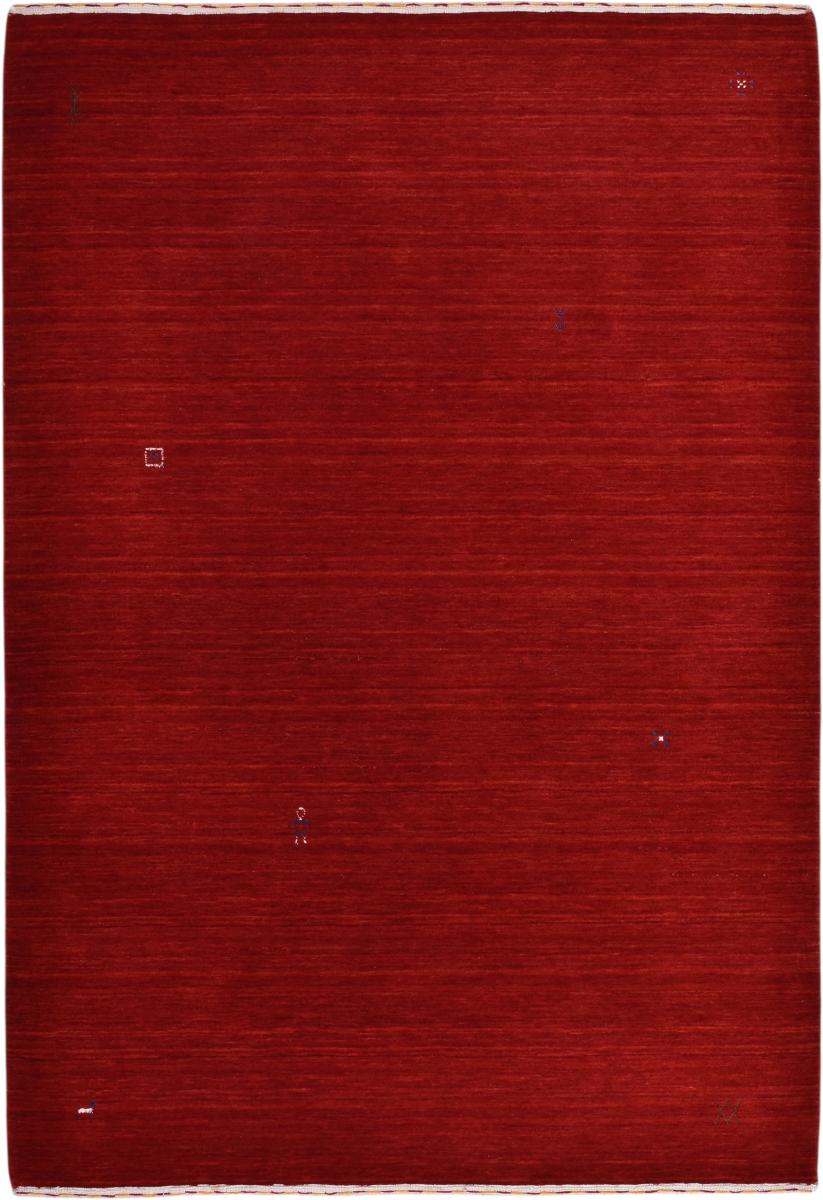 Indisk teppe Gabbeh Loribaft 205x139 205x139, Persisk teppe Håndknyttet