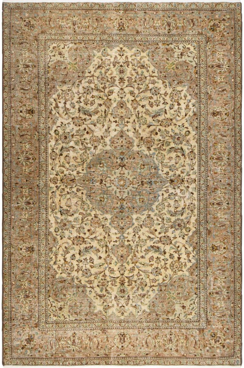 Persian Rug Vintage 295x194 295x194, Persian Rug Knotted by hand