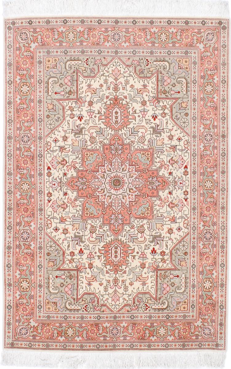 Tapete persa Tabriz 50Raj 150x103 150x103, Tapete persa Atado à mão