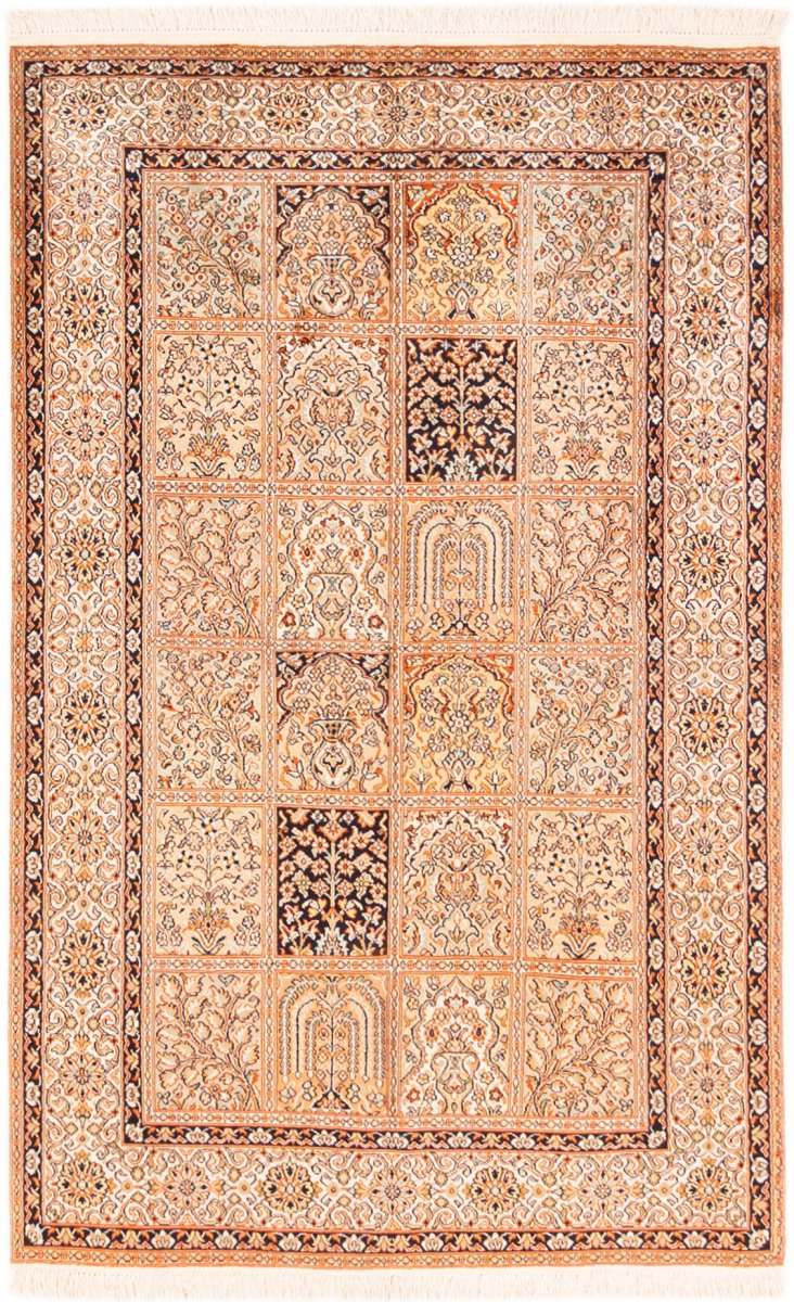 Tapete indiano Kashmir Seda 193x121 193x121, Tapete persa Feito à mão