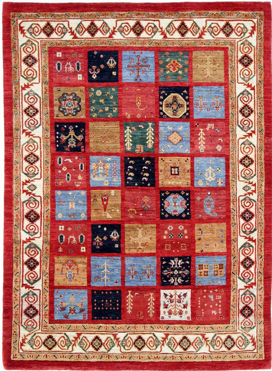 Indisk tæppe Gabbeh Loribaft Design 244x179 244x179, Persisk tæppe Knyttet i hånden