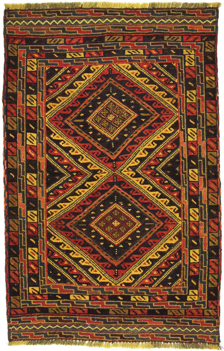 Tapis afghan Kilim Afghan 121x74 121x74, Tapis persan Tissé à la main