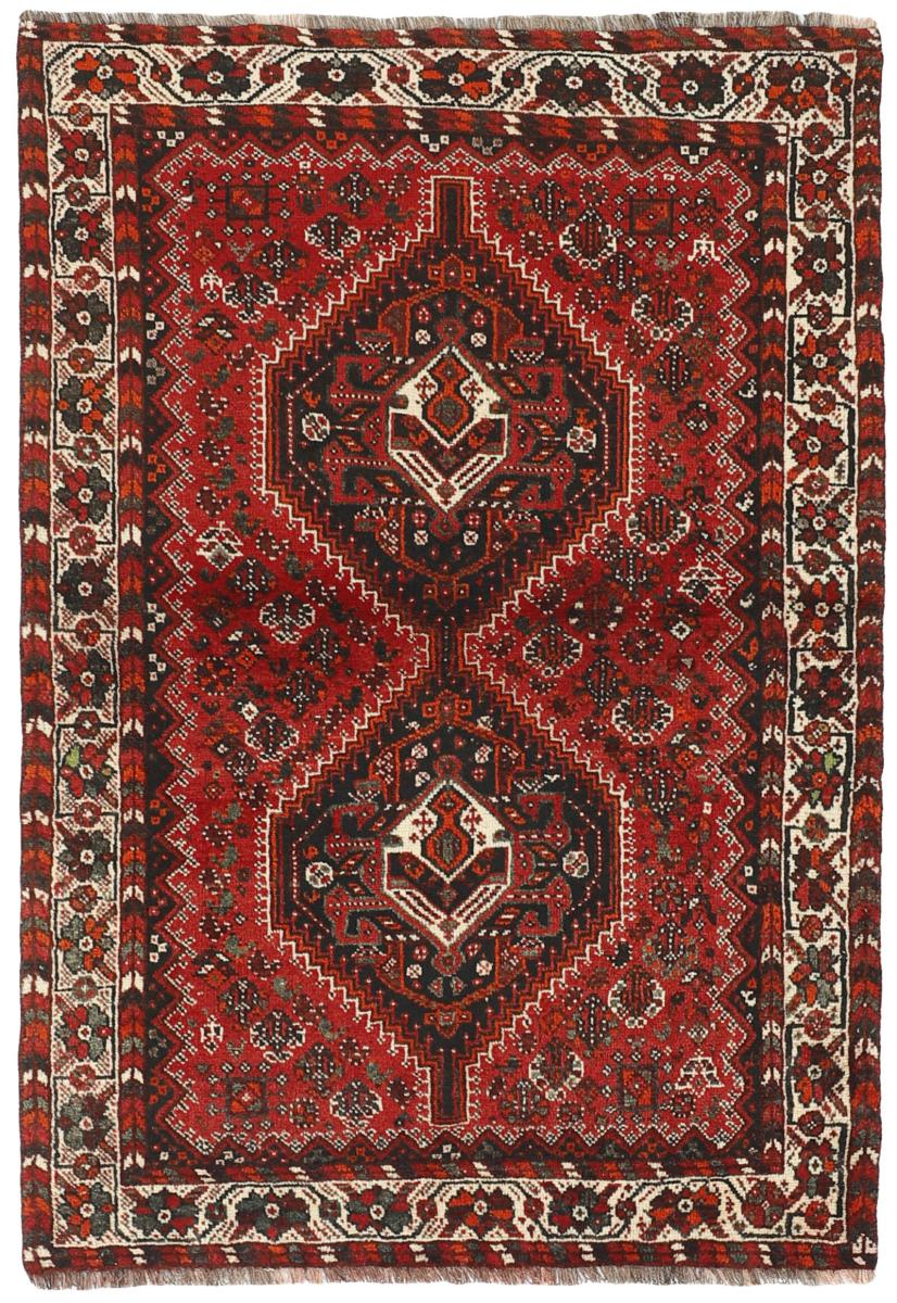 Persian rug Shiraz 5'8"x3'10" 5'8"x3'10", Persian rug Hand-knotted